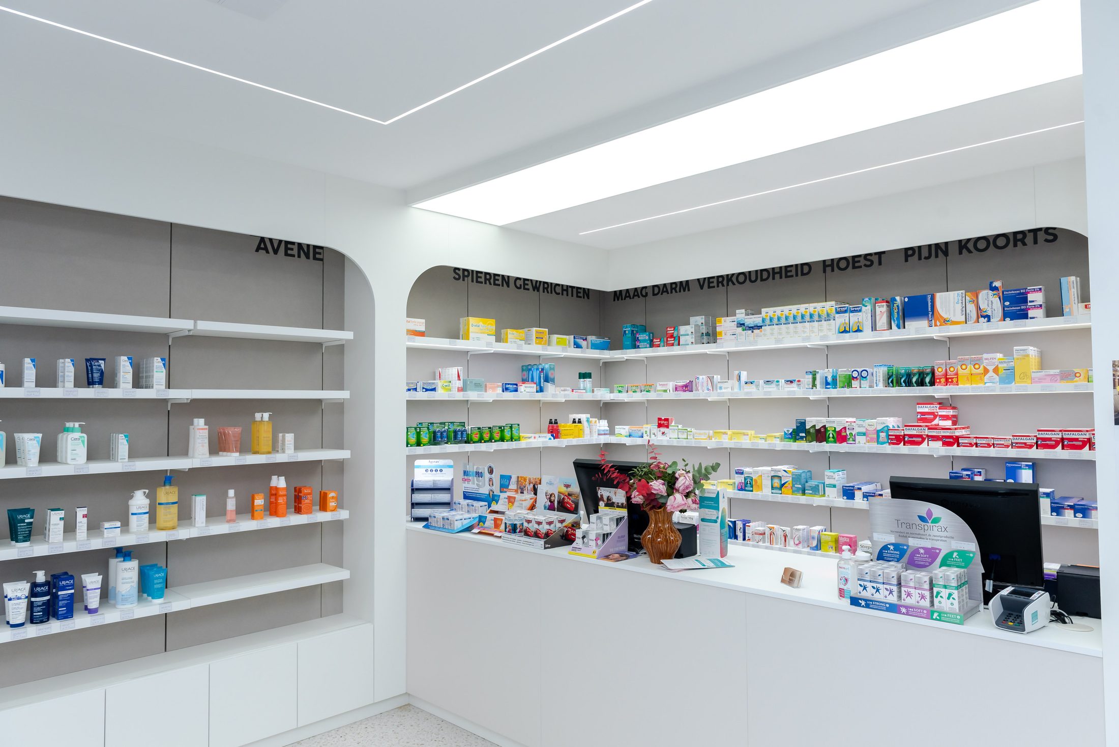 LotusFarma collection aisle